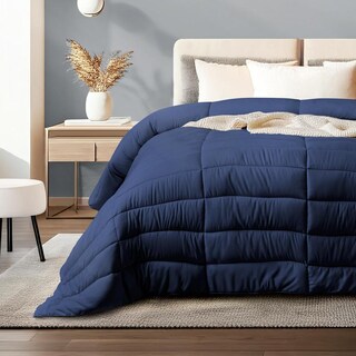 Foto 1 | Foto 1 | Edredón Dreamlab Azul Marino Acolchado Para Toda Estación Hipoalergénico Individual