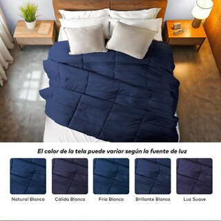Foto 3 | Foto 3 | Edredón Dreamlab Azul Marino Acolchado Para Toda Estación Hipoalergénico Individual