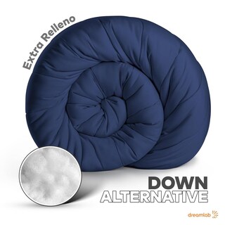 Foto 7 | Foto 7 | Edredón Dreamlab Azul Marino Acolchado Para Toda Estación Hipoalergénico Individual