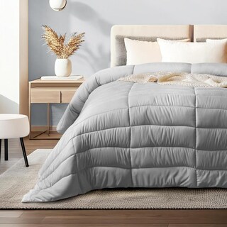 Foto 1 | Foto 1 | Edredón Dreamlab Gris Claro Reversible Hipoalergénico Para Toda Estación King Sobredimensionado