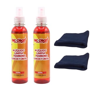 Foto 1 | Foto 1 | Limpia Pizarrones Blancos Y De Vidrio Tec Clean Rojo Aroma A Canela