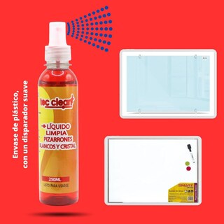 Foto 4 | Foto 4 | Limpia Pizarrones Blancos Y De Vidrio Tec Clean Rojo Aroma A Canela