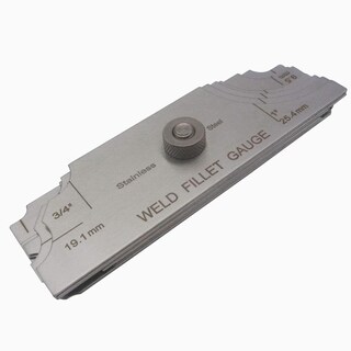 Foto 4 | Foto 4 | Juego De Calibres De Soldadura Gztigweld 7 Piezas Para Inspección Y Prueba En Pulgadas Y Métrico