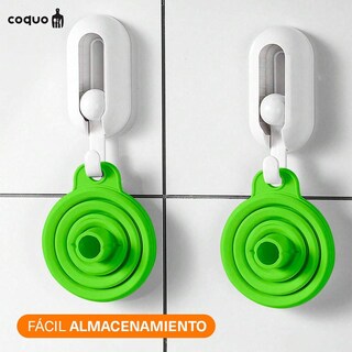 Foto 5 | Foto 5 | Set De Embudos Plegables Coquo Verde Calidad Premium