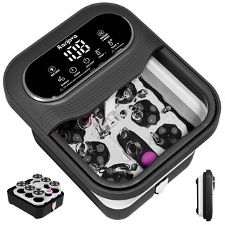 Foto 1 | Foto 1 | Baño De Pies Ranjova Eléctrico Con Masaje Giratorio Y Burbujas Plegable Con Calor Y 24 Bolas De Shi