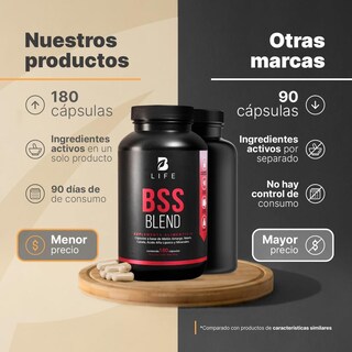 Foto 4 | Foto 4 | Cápsulas Naturales Bss B Life Melón Amargo Neem Canela 500 Mg
