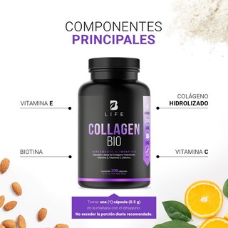 Foto 7 | Foto 7 | Biotina Con Colágeno Y Vitaminas E Y C Bio B Life Ingredientes Naturales