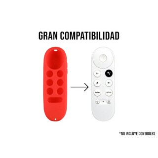 Foto 3 | Foto 3 | Funda De Silicon Control Expert Rojo Para Google Chromecast Tv