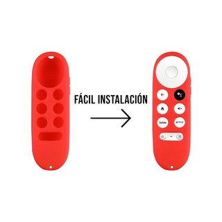 Foto 6 | Foto 6 | Funda De Silicon Control Expert Rojo Para Google Chromecast Tv