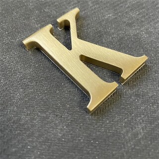 Foto 8 | Foto 8 | Pegatina De Latón Soild Letras Inglesas 2.6 Pulgadas Autoadhesivas Para Señalización De Casa