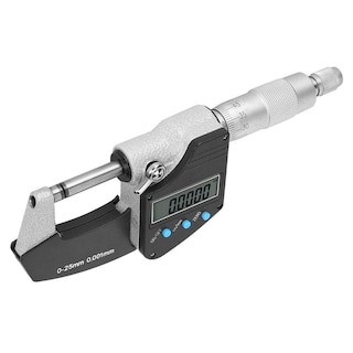 Foto 6 | Foto 6 | Micrómetro Digital Pantalla Grande Precisión Métrico Externo Imperial 0-25 Mm Para Medición De Espes