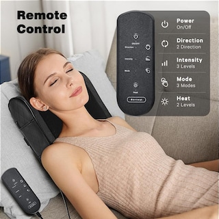 Foto 8 | Foto 8 | Almohada De Masaje Shiatsu Boriwat Eléctrica De Espalda Para Aliviar El Estrés