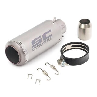 Foto 1 | Foto 1 | Escape De Moto Ioagsvw Acero Inoxidable 51mm Universal Para Motos Dirt Bikes Street Bikes Scooter