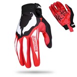 Guantes De Motocross Fastgoose Rojo Negro Mediano Para Ciclismo Y Deportes Todoterreno