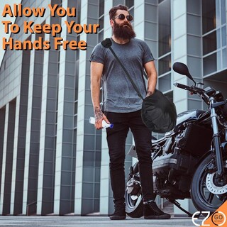 Foto 6 | Foto 6 | Bolsa De Transporte Plegable Negra Para Cascos De Motocicleta Con Protección Antirrobo Para Hombre