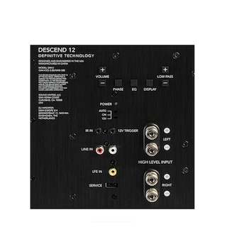 Foto 4 | Foto 4 | Definitive Technology Dn12 Subwoofer De Ultra Rendimiento De 1500 W De 12'' Con Radiadores De Graves