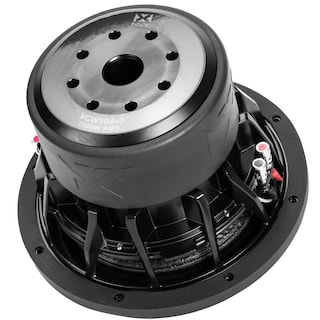 Foto 3 | Foto 3 | Nvx 10-inch True 750 Watt Rms 1500 Watt Peak Dual 4-ohm Car Subwoofer 3-dimensional Die Cast Aluminu
