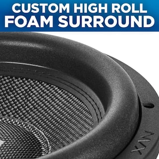 Foto 7 | Foto 7 | Nvx 10-inch True 750 Watt Rms 1500 Watt Peak Dual 4-ohm Car Subwoofer 3-dimensional Die Cast Aluminu