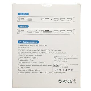 Foto 6 | Foto 6 | Base De Conexión Usb C Para Ipad Pro Y Air Plata Plegable Con Hdmi 4k 60hz Y Lector De Tarjetas Sd/t