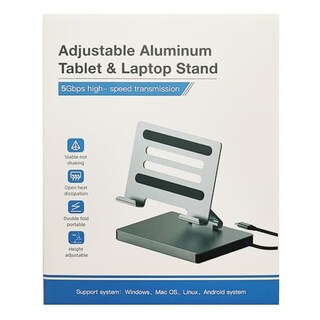 Foto 7 | Foto 7 | Base De Conexión Usb C Para Ipad Pro Y Air Plata Plegable Con Hdmi 4k 60hz Y Lector De Tarjetas Sd/t