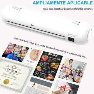 Foto 3 | Foto 3 | Laminadora Enmicadora A4 Térmica/frio Eo Safe Imports Esi-23702 Blanco