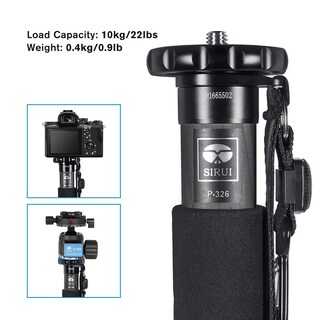 Foto 5 | Foto 5 | Monopie De Fibra De Carbono Sirui P-326 6 Secciones