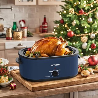 Foto 2 | Foto 2 | Horno Tostador Eléctrico De Acero Inoxidable 26qt Con Tapa De Visualización Y Autohilado Azul