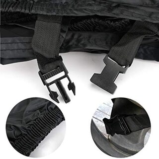 Foto 6 | Foto 6 | Funda Para Motocicleta Yesjoy Roja Impermeable Resistente Al Agua Y Protección Uv Xxl