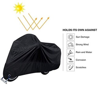 Foto 7 | Foto 7 | Funda Para Motocicleta Yesjoy Roja Impermeable Resistente Al Agua Y Protección Uv Xxl