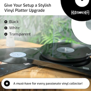 Foto 3 | Foto 3 | Estera Giratoria Hudson Hi-fi Negro Mate De Acrílico Para Tornamesas Y Tocadiscos De Vinilo