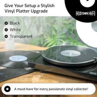 Foto 3 | Foto 3 | Estera Giratoria Acrílica Hudson Hi-fi Transparente Para Tocadiscos De Vinilo