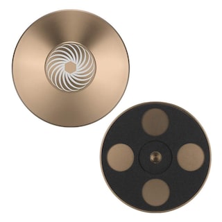 Foto 1 | Foto 1 | Estabilizador De Discos De Aluminio Para Lp Vinilo Metálico Rojo Negro Dorado Oro