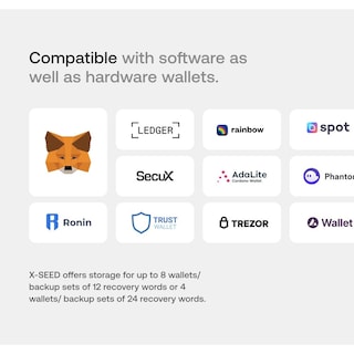 Foto 2 | Foto 2 | Cartera De Bitcoin Segura Secux Xseed Plus Acero Compatible Con Secux Ledger Trezor
