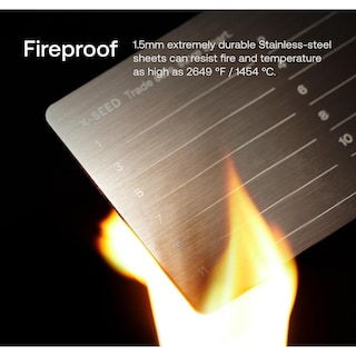 Foto 5 | Foto 5 | Cartera De Bitcoin Segura Secux Xseed Plus Acero Compatible Con Secux Ledger Trezor