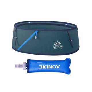 Foto 1 | Foto 1 | Riñonera Correr Ch/m Azul Botella Agua Suave 250 Ml Sin Rebote Para Mujer