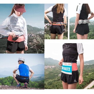 Foto 4 | Foto 4 | Riñonera Correr Ch/m Azul Botella Agua Suave 250 Ml Sin Rebote Para Mujer