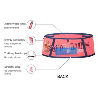 Foto 5 | Foto 5 | Riñonera Aonijie Lovtour Azul Con Botella Suave 250 Ml Para Correr