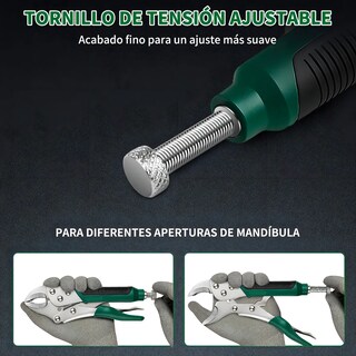 Foto 5 | Foto 5 | Pinzas Belug Alicates De Punta Larga De 6-1/2 Y 9-1/2 Verde