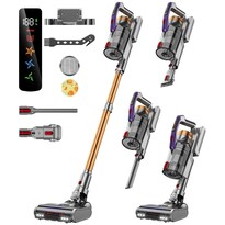 Aspiradora Inalámbrica 30000 Pa Con Batería De 40 Minutos Y Antienredos Para Pisos De Madera Alfomb