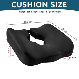 Foto 7 | Foto 7 | Almohada Cojín De Silla De Ruedas Mejorada Para Alivio De Dolor De Coxis Hemorroides Y Úlceras Por