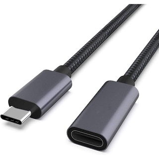 Foto 1 | Foto 1 | Cable De Extensión Usb C Ndool Negro Carga Rápida Y Transferencia Datos 0.5m