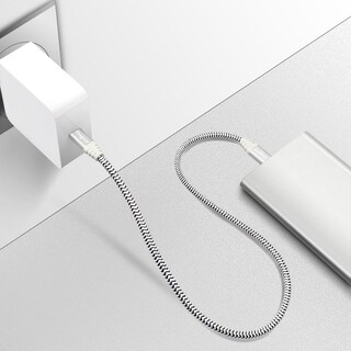 Foto 3 | Foto 3 | Cable Usb C A Micro Usb Fasgear Gris De Nailon Trenzado 1 M Compatible Con Galaxy S7/s6 Y Htc One