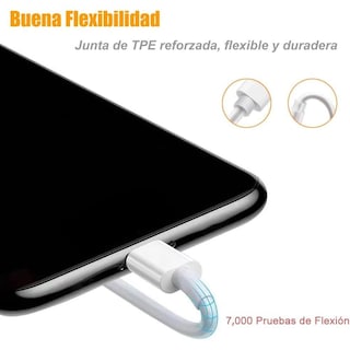 Foto 4 | Foto 4 | Cable Usb C A Usb A Mornwell 3p 120w Hypercharge Negro 1m Para Carga Rápida Y Transmisión De Datos