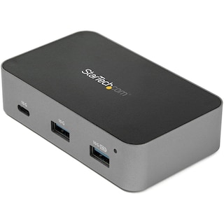 Foto 1 | Foto 1 | Hub Usb C 3 Puertos Startech.com Negro Con Adaptador Ethernet Y Carga Rápida