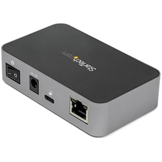 Foto 2 | Foto 2 | Hub Usb C 3 Puertos Startech.com Negro Con Adaptador Ethernet Y Carga Rápida