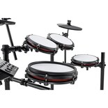 Kit Batería Electrónica Alesis Nitro Max Negra Con Parches Malla Y Bluetooth