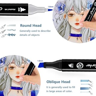 Foto 3 | Foto 3 | Plumones Doble Punta Miaoke Rosa 120 Colores Acuarelables Para Caligrafía Y Diseño De Letras