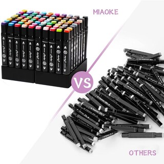 Foto 4 | Foto 4 | Plumones Doble Punta Miaoke Rosa 120 Colores Acuarelables Para Caligrafía Y Diseño De Letras