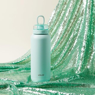 Foto 8 | Foto 8 | Botella De Agua Acero Inoxidable Ello Cooper 32 Onzas Con Popote Y Asa De Transporte Doble Pared Ais