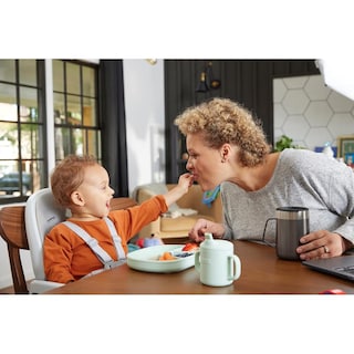 Foto 2 | Foto 2 | Juego De Vajilla De Silicona Nuk Azul Con Succión Durable Para Bebé